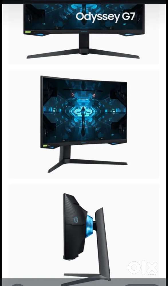 Logitech G213 keyboard & Samsung Odyssey G7 screen