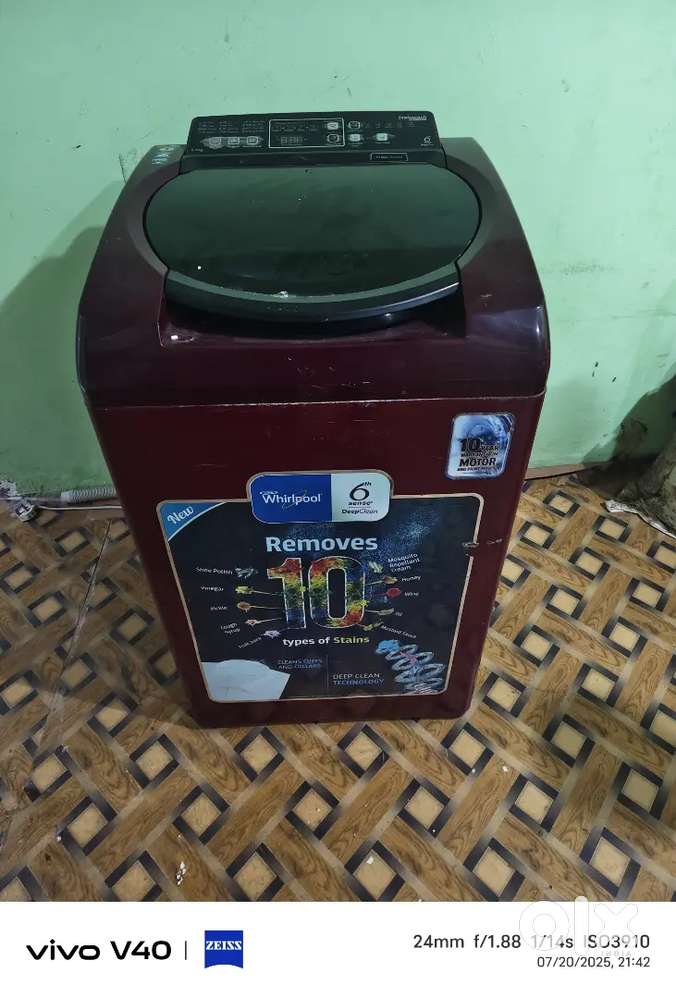 Whirlpool full automatic washing machine