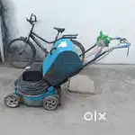 Grass cutting machine with heavy Motor