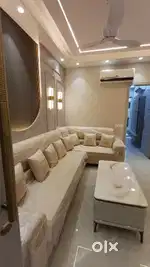 3 BHK luxury flat with lift and car parking gated society90 %loan