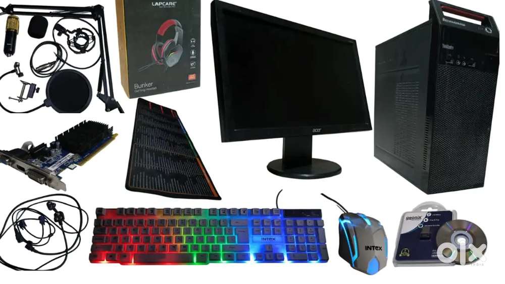 Full PC setup, best for gaming, education and editing