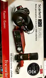 Scarlett 2i2 2gen bundle