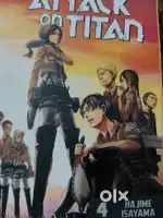 Attack on Titan manga volume 1 to 4