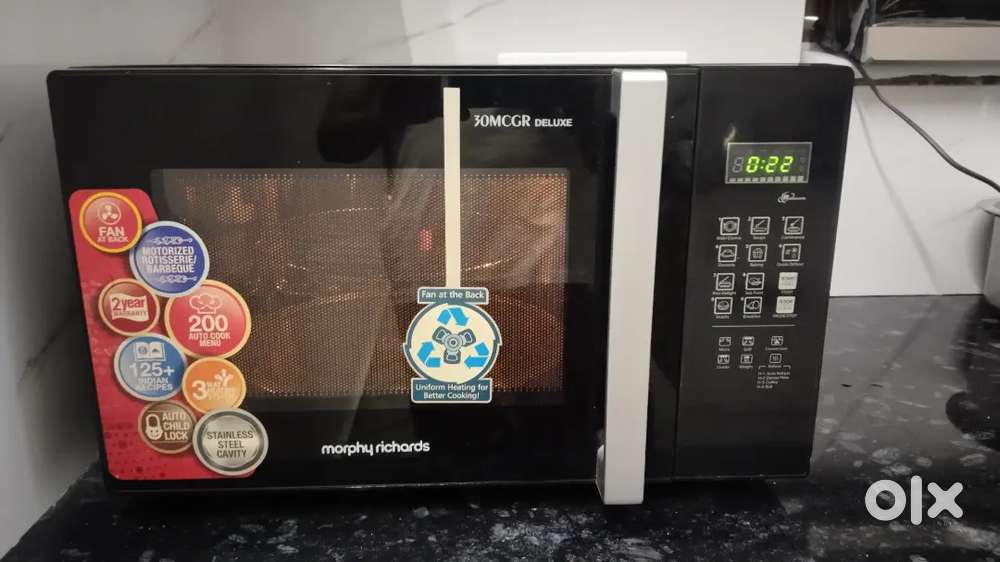 Morphy Richards 30MCGR Deluxe 30 L Convection Microwave (Black)