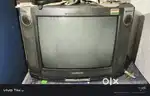 21 inch tv fully in working condition with bass speaker and good look