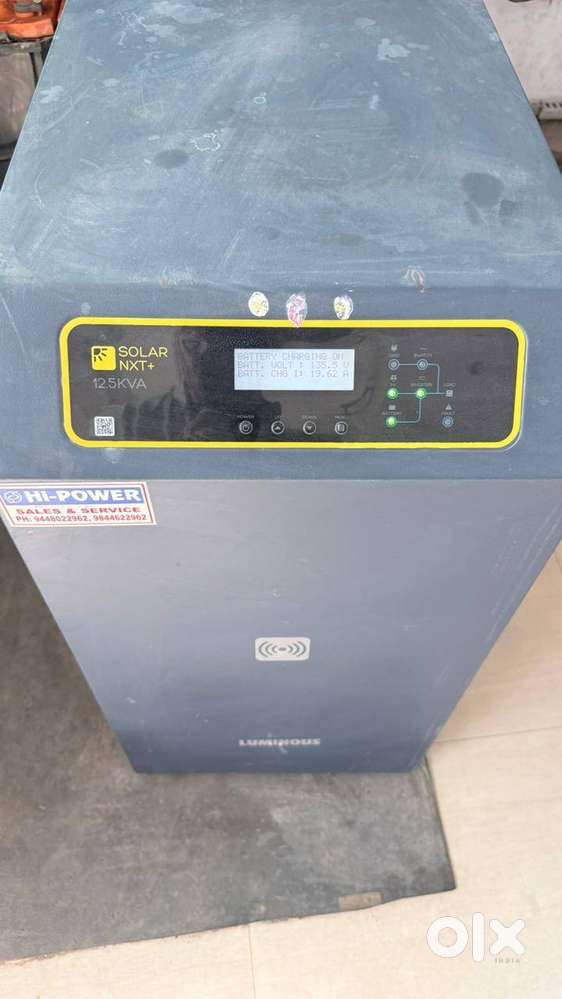 12.5 KVA SOLAR UPS WITH 200 AH BATTERIES