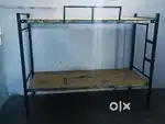 New Free delivery.Hostel purpose strong double decker cot & single cot