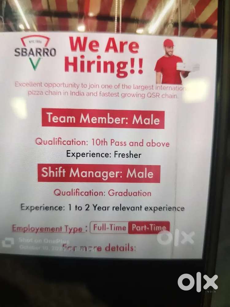 Sbarro Kharghar