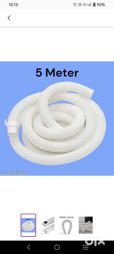Washing machine pipe brand new
