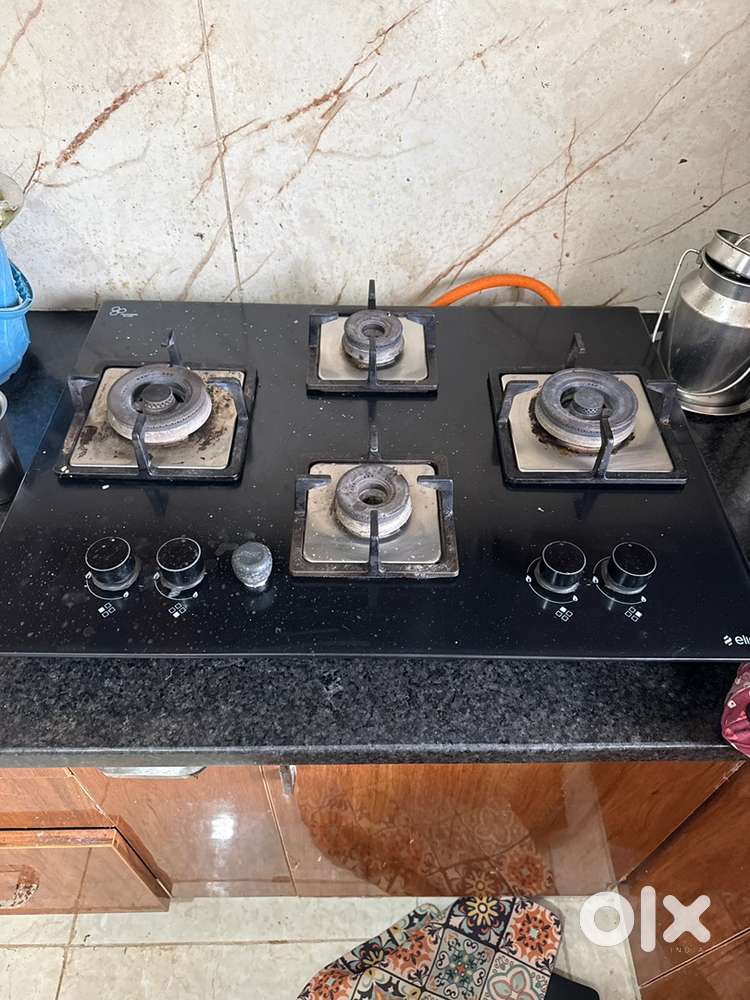 Elica 4 burner auto ignition stove