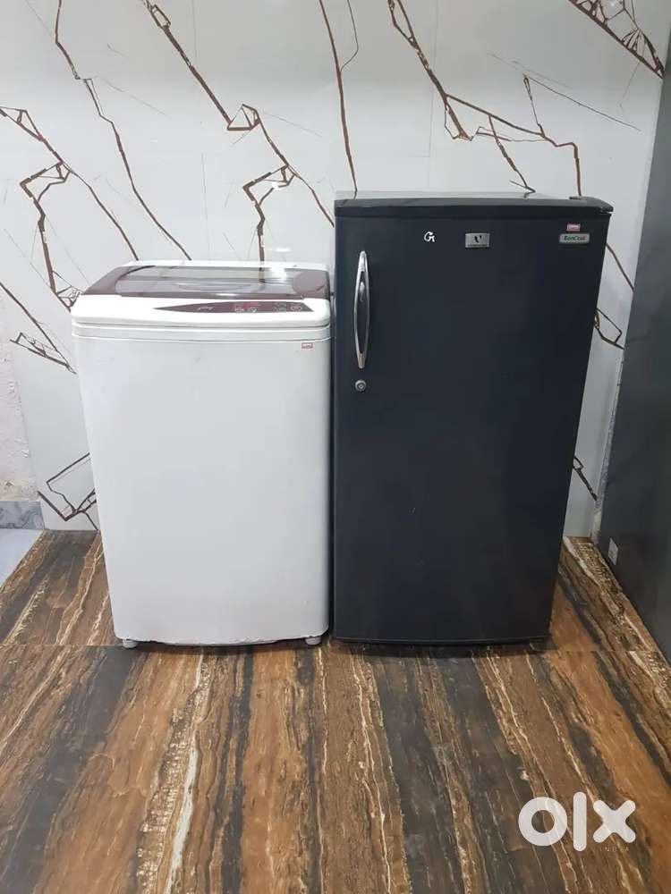 *2*Videocon refrigerator & godrej washing machine available*2*