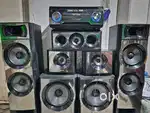 Speaker system sony muteki blutooth USB HDMI 5.2 channel full working
