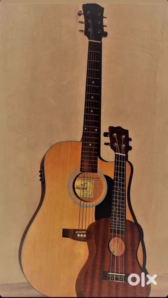 Acoustic guitar handmade fender