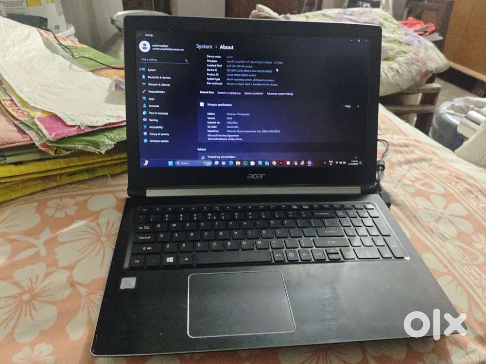 Acer aspire A515-51 in great condition u can play gta 5 easily