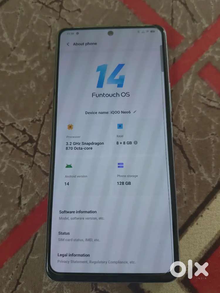 IQOO NEO 6 (8-128)