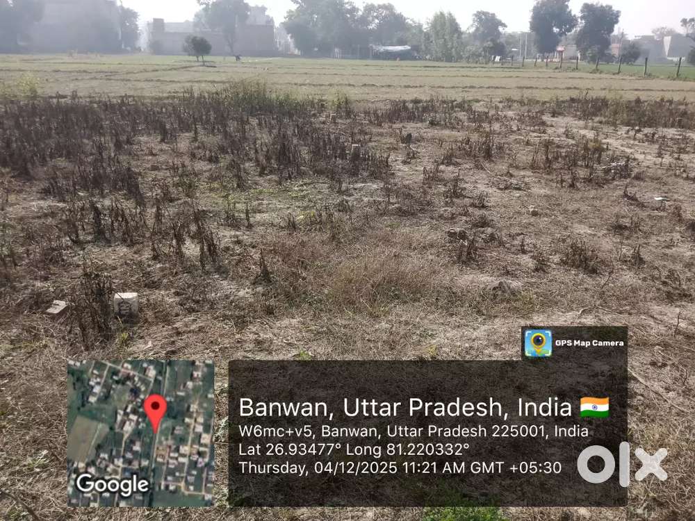 मेन रोड से just 500 मीटर पल्हरी में plots गोण्डा बायपास