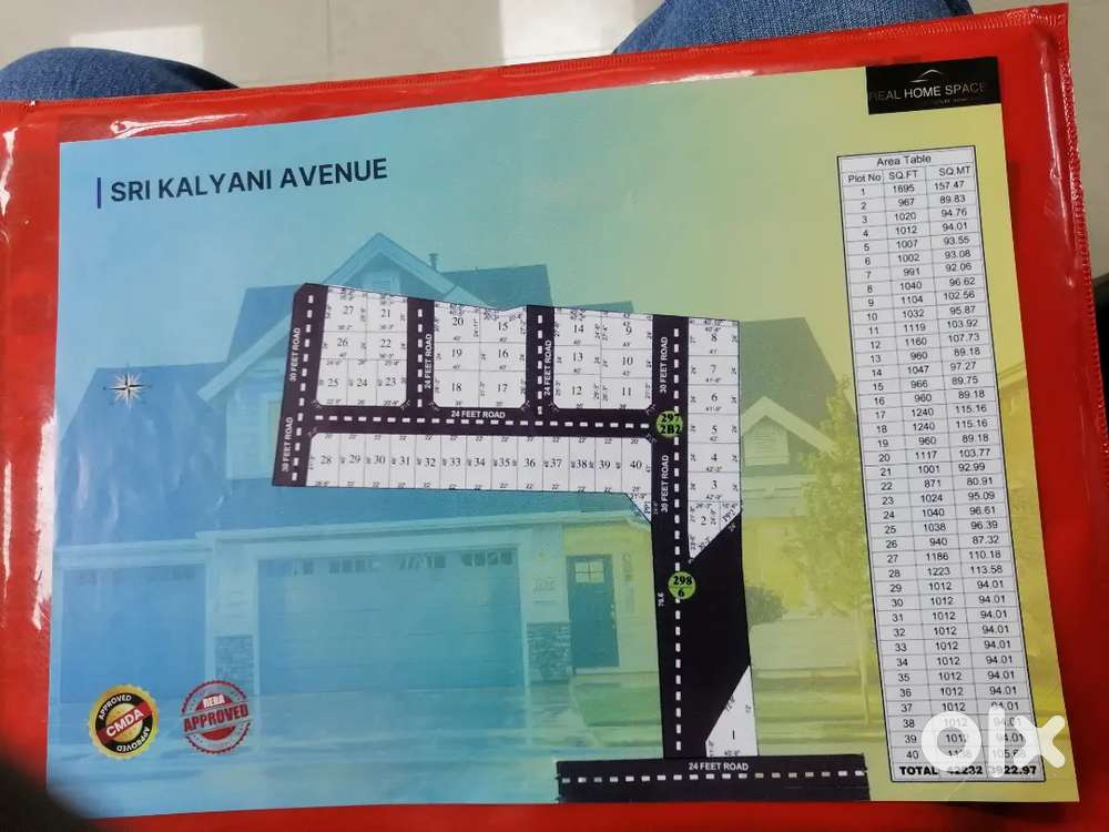 Q-Tamil Villa: Cute Villa Plots for Sale Nearby Pattabiram