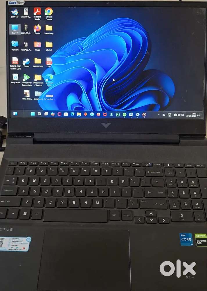 New condition laptop