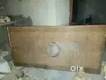 Wood folding bed