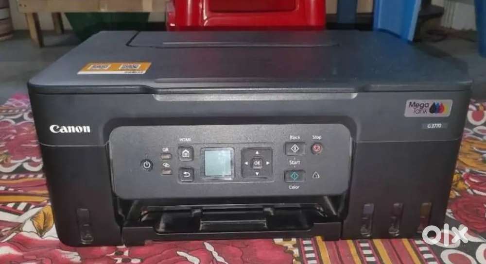 Canon g 3770 with 7 months warranty less used.like a new with box bill