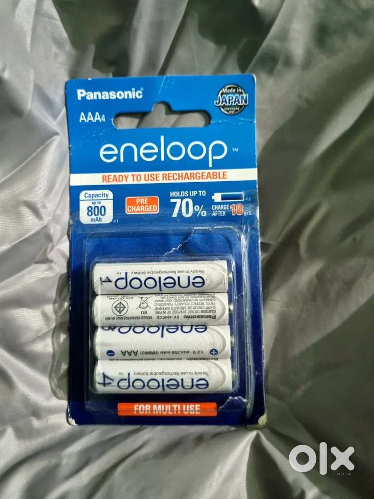 Panasonic AAA cell and charger