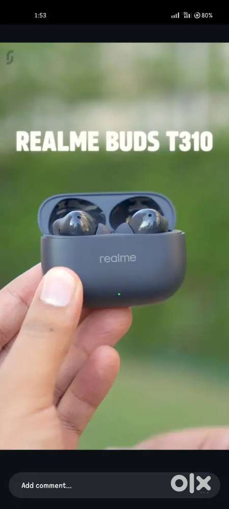 Realme buds T310 true wireless Earbuds