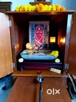 Wooden Mandir/Temple for Pooja Room