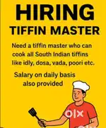 Wanted sounth Indian chefs