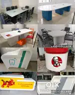 Office table reception tables conference tables chairs workstation