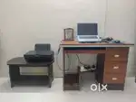 Computer table with teapoy for sale