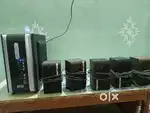 Intex Hometheatre / Speaker set of 5 box ( Good condition)