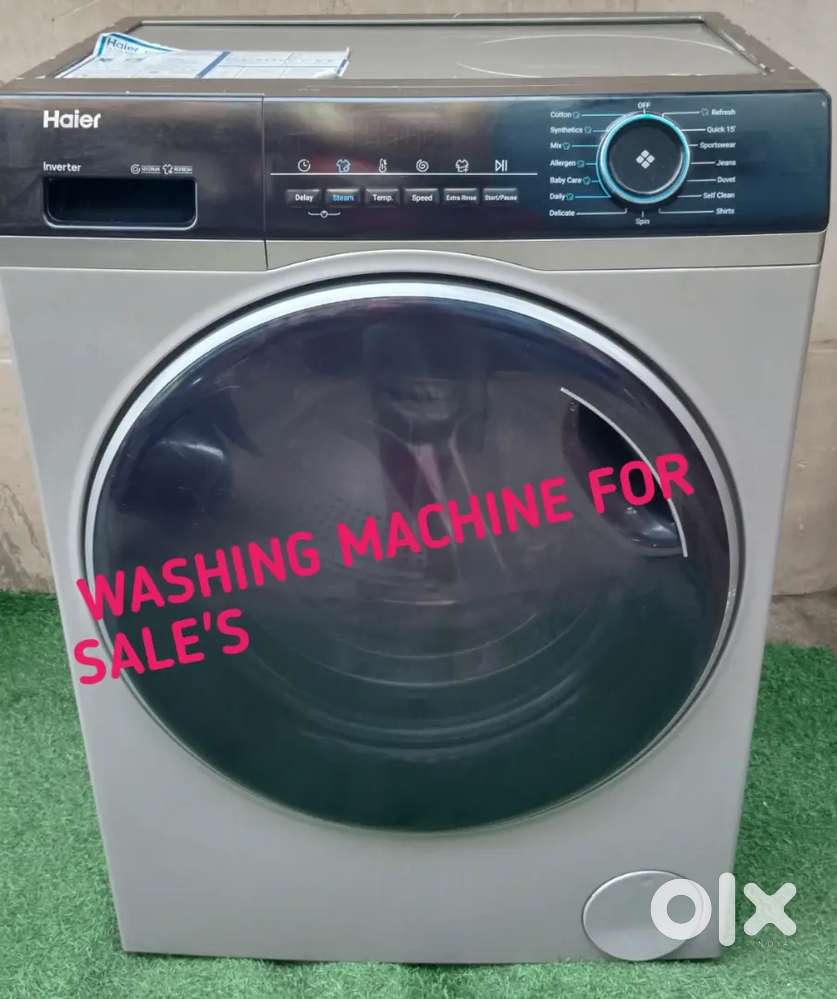 FRONT LOAD HAIER WASHING MACHINE FOR SALE'S
