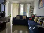 L shaped fabric sofa...3 +2 seater