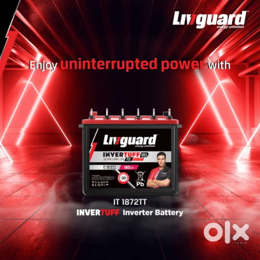 Livguard 180 Ah Battery and Inverter only use for 3 months