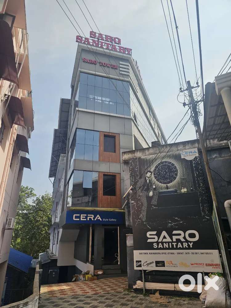 Commercial Building at Prime Spot in Attingal
