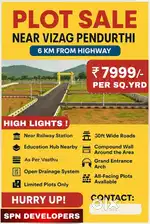 Pendurthi ki dhaggara lo gajam 7,999 మాత్రమే