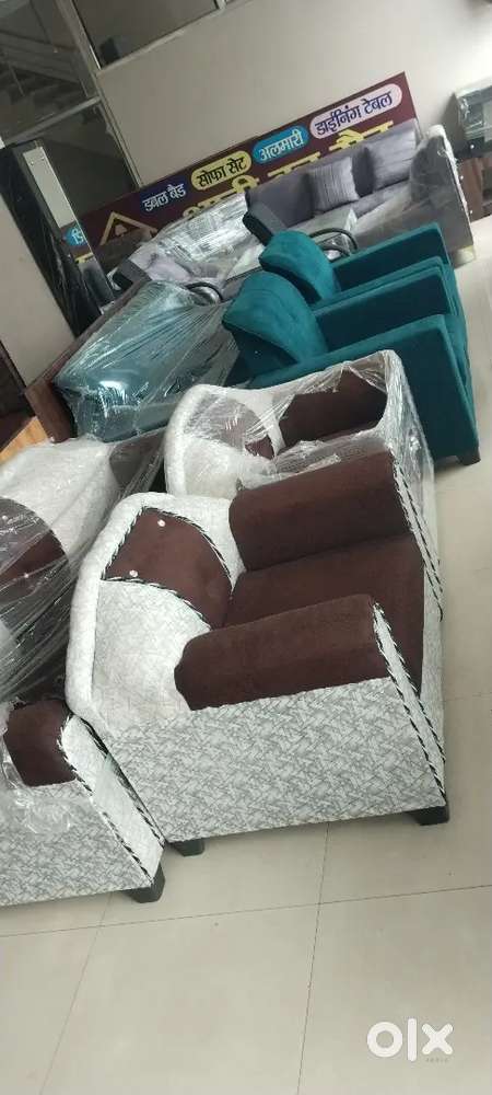 Thursday super sale buy new sofa set 7990 L sofa 16999 EMI Available