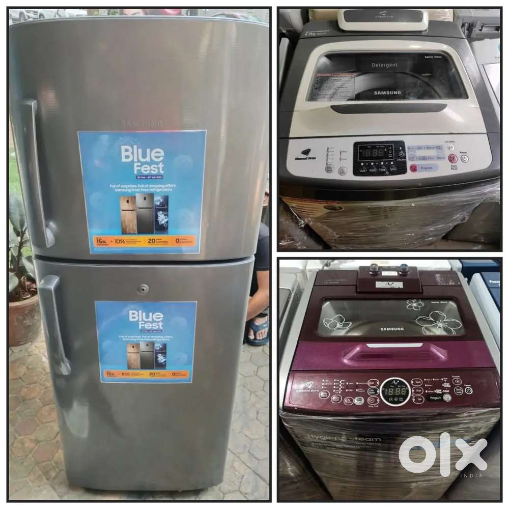 5 YEAR WARRANTY FRIDGE LESS USE WASHING MACHINE AC FREE DELIVERY