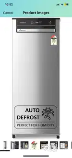 Whirlpool 192 L vitamagic pro