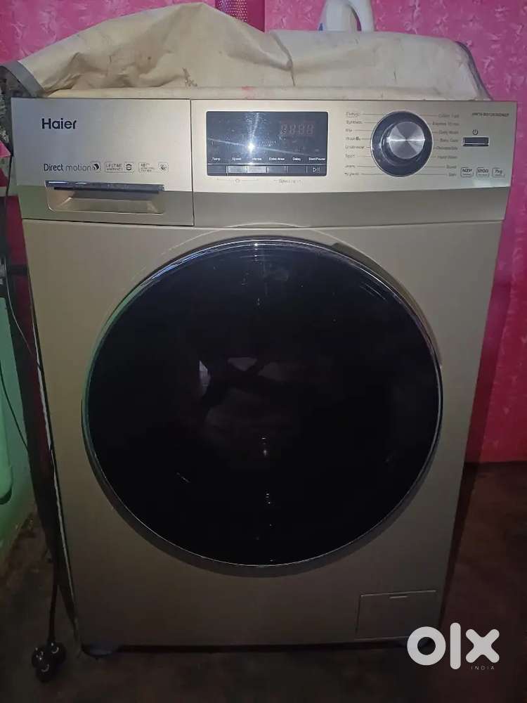 Front load washing machine Haier company very new condition very well