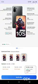 Redmi Note 10S