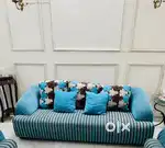 Seven seater sofa