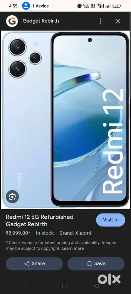 Redmi12 ya OPPO f25 pro kisi ke pass dead ho to bataomujhe jarurat hai