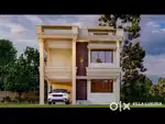 Spacious 3 BHK duplex with Balcony or Luxurious Villa inGated society