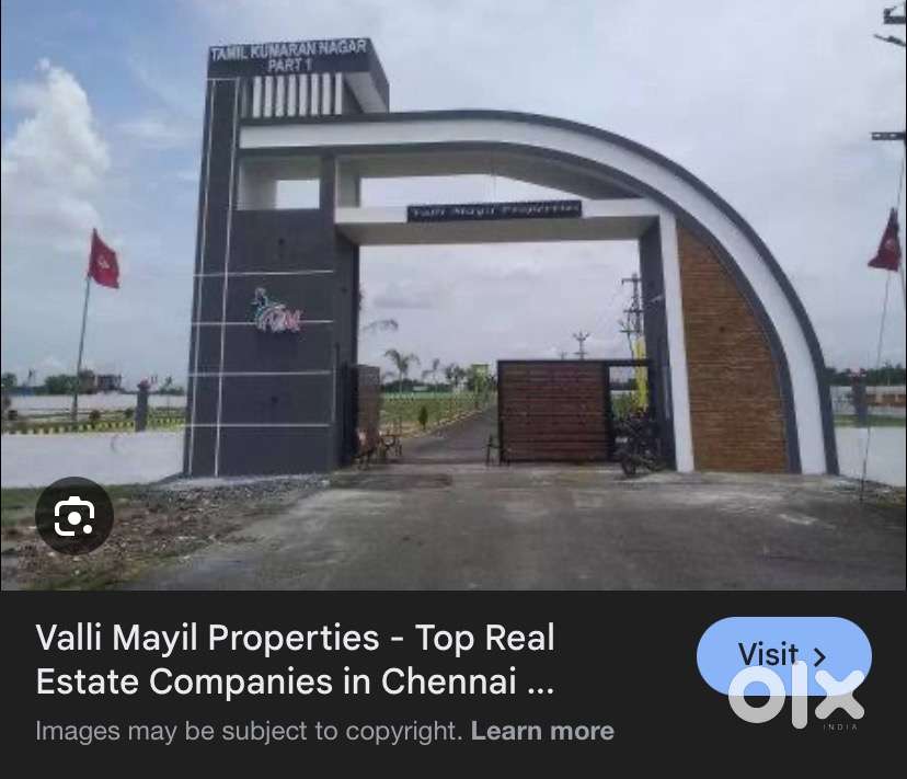 Residential plot with CMDA/RERA approved