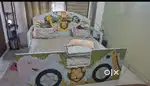 Kids Bed 12000, Wing chair sofa(8000), Branded Crockery Unit( 12000)