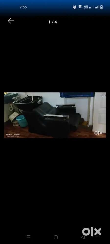 Hair washing machine with sofa