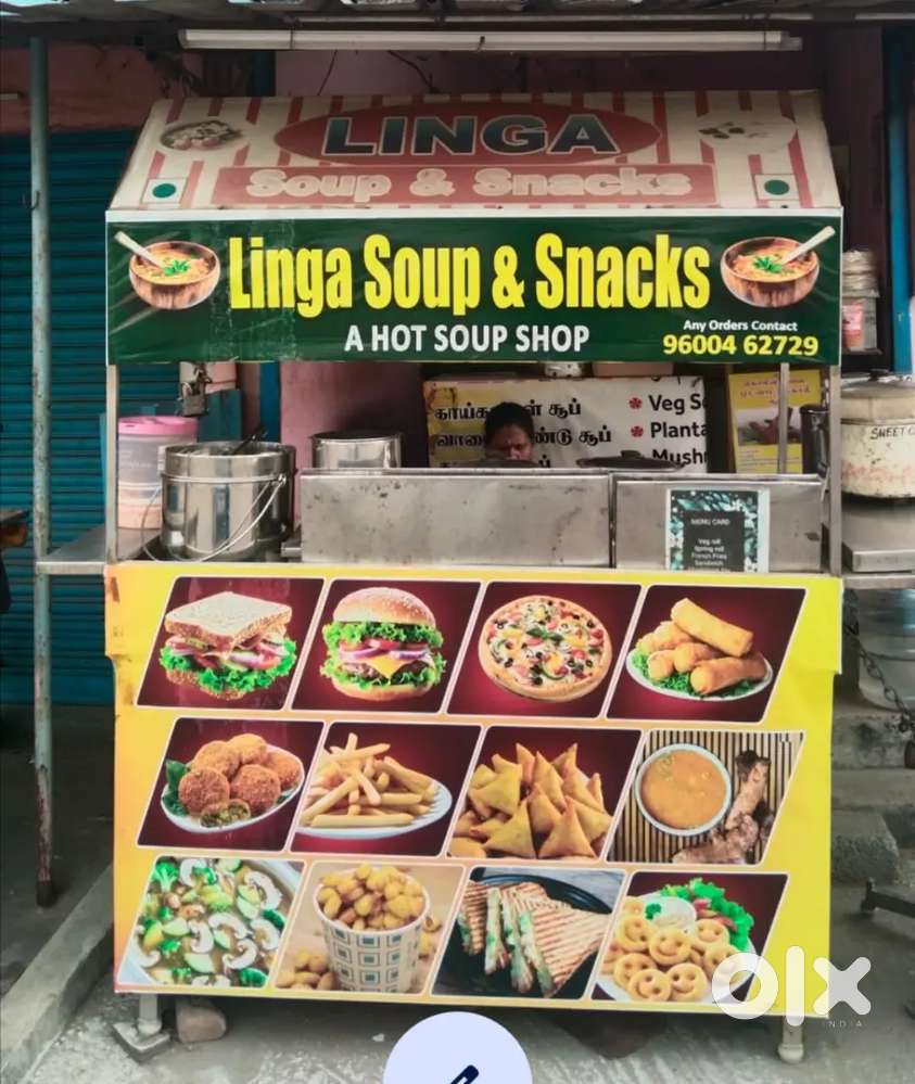 Steel juice stall