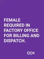 Female staff required