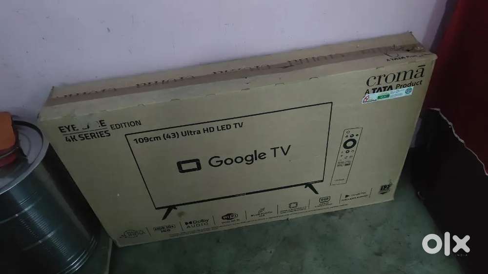 TATA Croma 43 inch 4k  ultra HD urgent sell